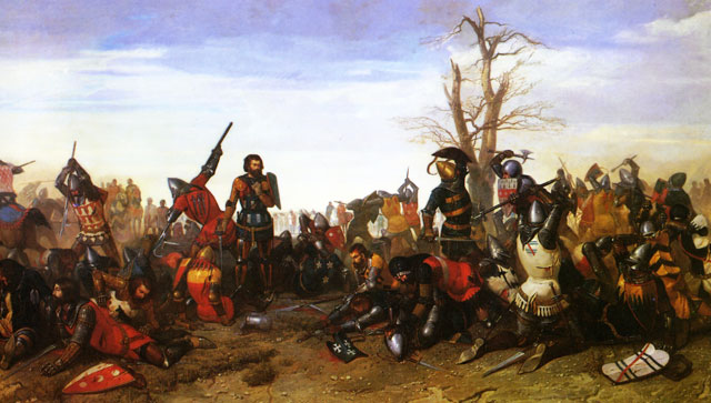 Combat of the Thirty - 19th century history painting