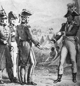 Toussaint Louverture is made general